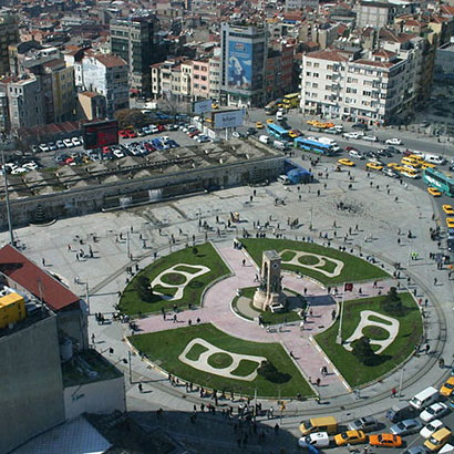A Praça Taksim